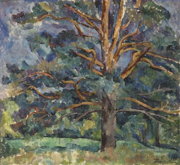 Bosque Painting - PINOS Petr Petrovich Konchalovsky bosques árboles paisaje